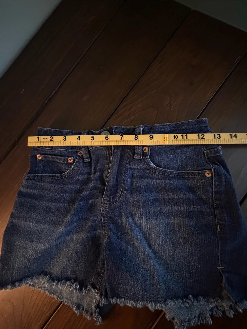 No Boundaries Jean Shorts High Rise Distressed Size 3 Juiors